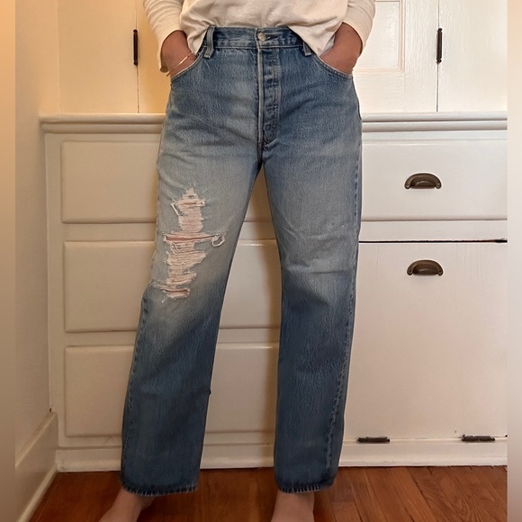 Vintage Levi’s 501 30” waist x 28.5” inseam - Picture 11 of 11